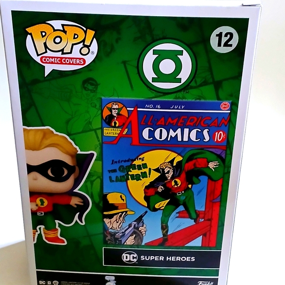 FUNKO POP COMIC COVERS WALMART EXCLUSIVE #12 GREEN LANTERN NIB - Picture 5 of 5
